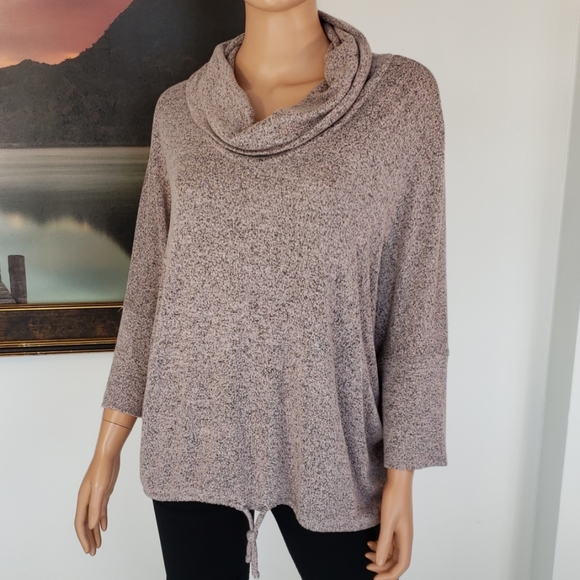 Green Envelope Sweaters - GREEN ENVELOPE🦄Dolman Sleeve Drawstring Top